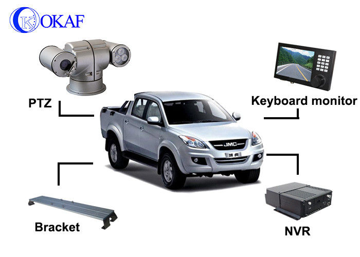 20x Vehicle Pan Tilt Zoom Camera Auto Tracking 1080p 2mp Hd Ip Sdi Ahd Analog For Police