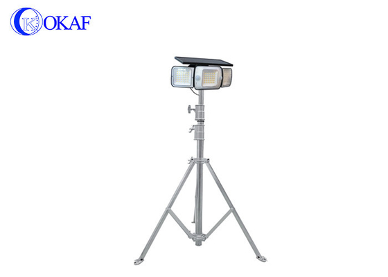 Portable Solar Sensing Night Scan Light Tower Telescopic Tripod Mast Lights