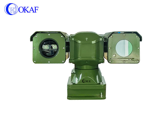 3km 5km Long Range Border Security Dual Sensor Thermal Imaging PTZ CCTV Camera