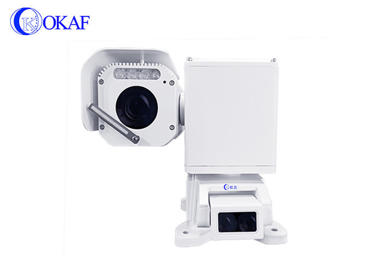 Power transmission online monitoring low-power intelligent 3- eyes PTZ camera
