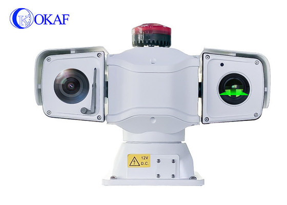 Dual spectrum Day and Night Vehicle Mounted Thermal PTZ Camera With Siren