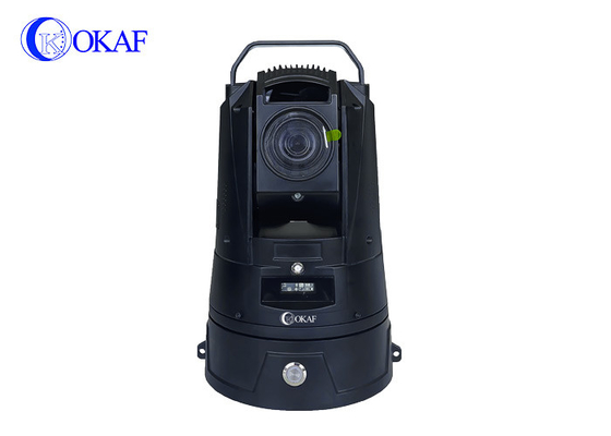 AI intelligent  Face recognition 4G Portable PTZ Camera Built in MIC