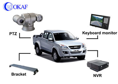 20x Vehicle Pan Tilt Zoom Camera Auto Tracking 1080P 2MP HD IP/SDI/AHD/ Analog For Police