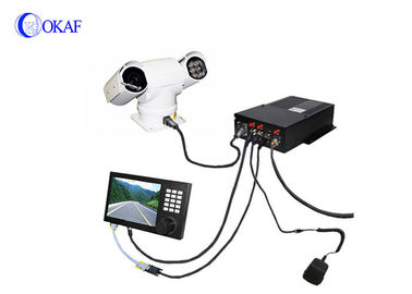 Car Roof Mount IP PTZ Camera Vehicle Mounted 2.0MP 20x Optical Zoom