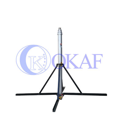 CCTV Antenna RS485 6r/min 120N Pnumatic Telescopic Mast