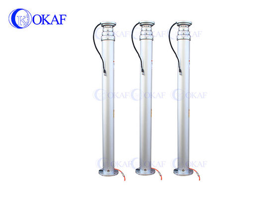 RS485 Aluminum Alloy Telescopic Pole Retracted Height 4.5m 5m