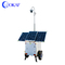 5G AI Mobile CCTV Camera Trailer Drag Type Intelligent Monitoring Solar Power Supply