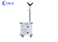 Portable Lightweight Mobile Sentry Security Trailer With 2.5m Manual Telescopic Mast