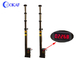 Vehicle Mounted Telescopic Mast Antenna Mast Display Height In Real Time Electric Mast