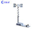 Mobile LED Night Scan Light Tower , 1.8m Vehicle Mounted Light Tower Mast
