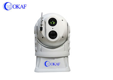 Waterproof Thermal PTZ Camera , Thermal Imaging CCTV Security Cameras 360 Degree