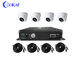 720P AHD Vehicle CCTV Camera , Dome Small Surveillance Camera For Car IP66