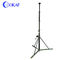 Military Telescopic Mast Pole 5m Crank Up Communication Tower Tripod Mast