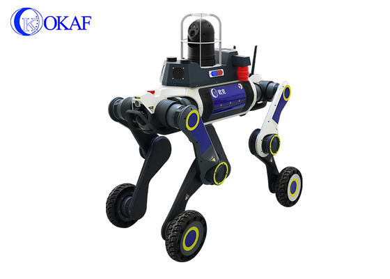 Wheel- legged Security Robot Dog Autonomos Patrol Quadruped Robot