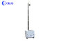 360 Degree Mobile Sentry Surveillance Trailers Solar Trailer Mounted Light Towers