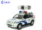 Police Car Roof Long Range PTZ Camera 2.0 Megapixel With LED Warning Lights