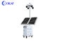 3-6m Mobile Sentry Surveillance Trailers Tower Stainless Steel HD PTZ Camera 1920*1080P