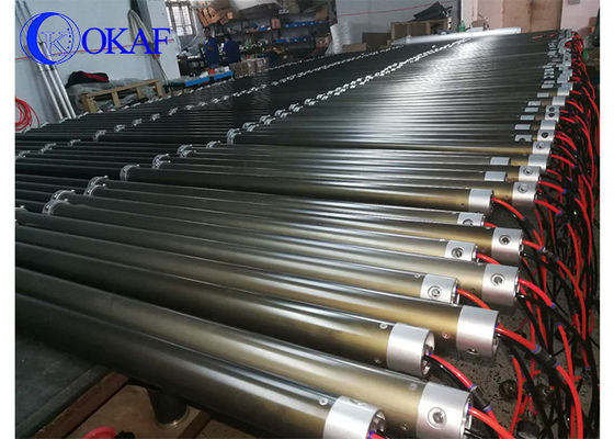 Military Anodized Aluminum Pneumatic Telescopic Mast 4.2M 5.7M