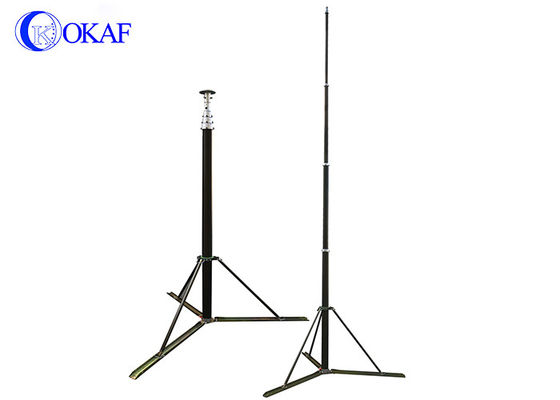 Anodized Aluminum Pneumatic Telescopic Mast 4.2M 5.7M