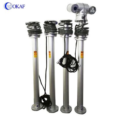 Anodized Aluminum Pneumatic Telescopic Mast 4.2M 5.7M