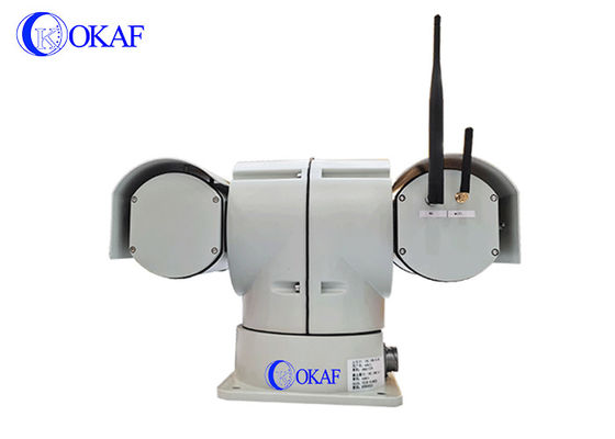 OKAF 4G Anti Shock Vehicle Roof PTZ IP Camera RS485 Control