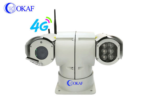 RS485 4G CCTV CMOS Vehicle Mounted PTZ Camera 100m IR