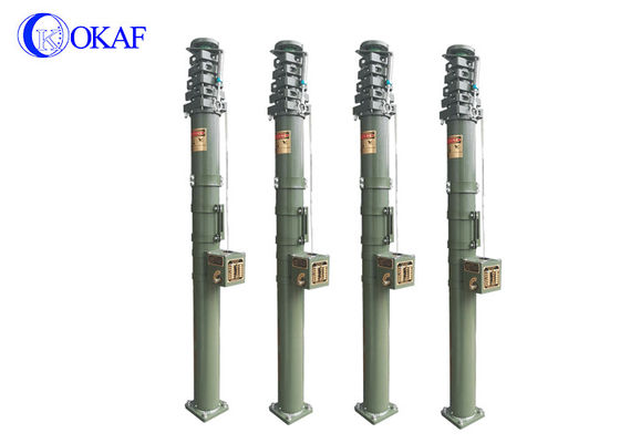 Vehicle Mounted 20m 30KG Telescopic Camera Pole 1200mm height